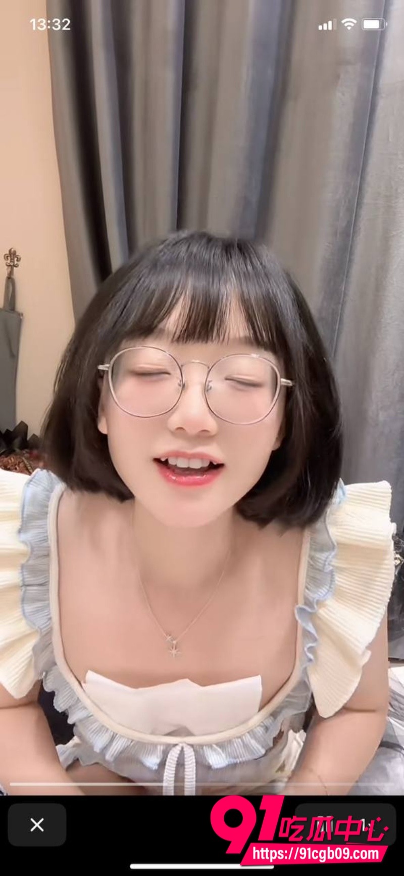 抖音眼镜反差少女 王胜利15