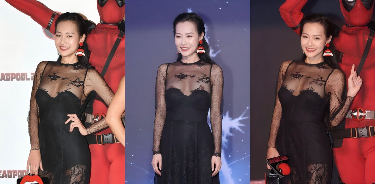 台湾女星 王思佳 漏奶视频 出席活动黑色礼服滑落 无心之举还是博取流量？