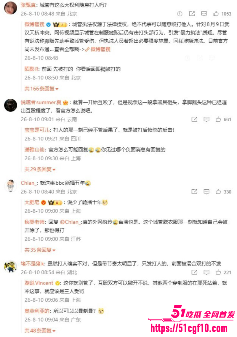 武汉天桥打人事件07