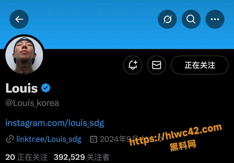 推特上爆火的韩国男同 Louiskorea 因携带325g毒品在泰国落网 不雅视频疯传！