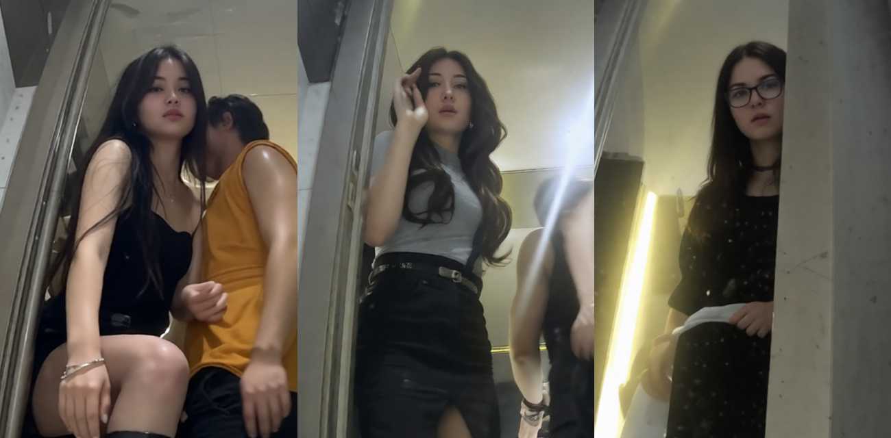 酒吧女厕所偷拍 多位辣妹撅臀放尿 粉嫩小穴近距离观赏