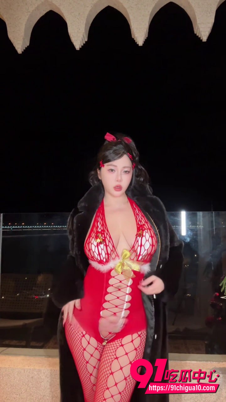 抖音巨乳网红 小王同学 圣诞炮机狂插白虎小穴 人体盛宴奶油play 极品BBW御姐浪叫定制福利视频流出