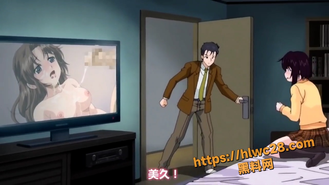 日漫 椎葉小姐的另一面 首次男主偷窥被抓到隔壁房间骑乘调教