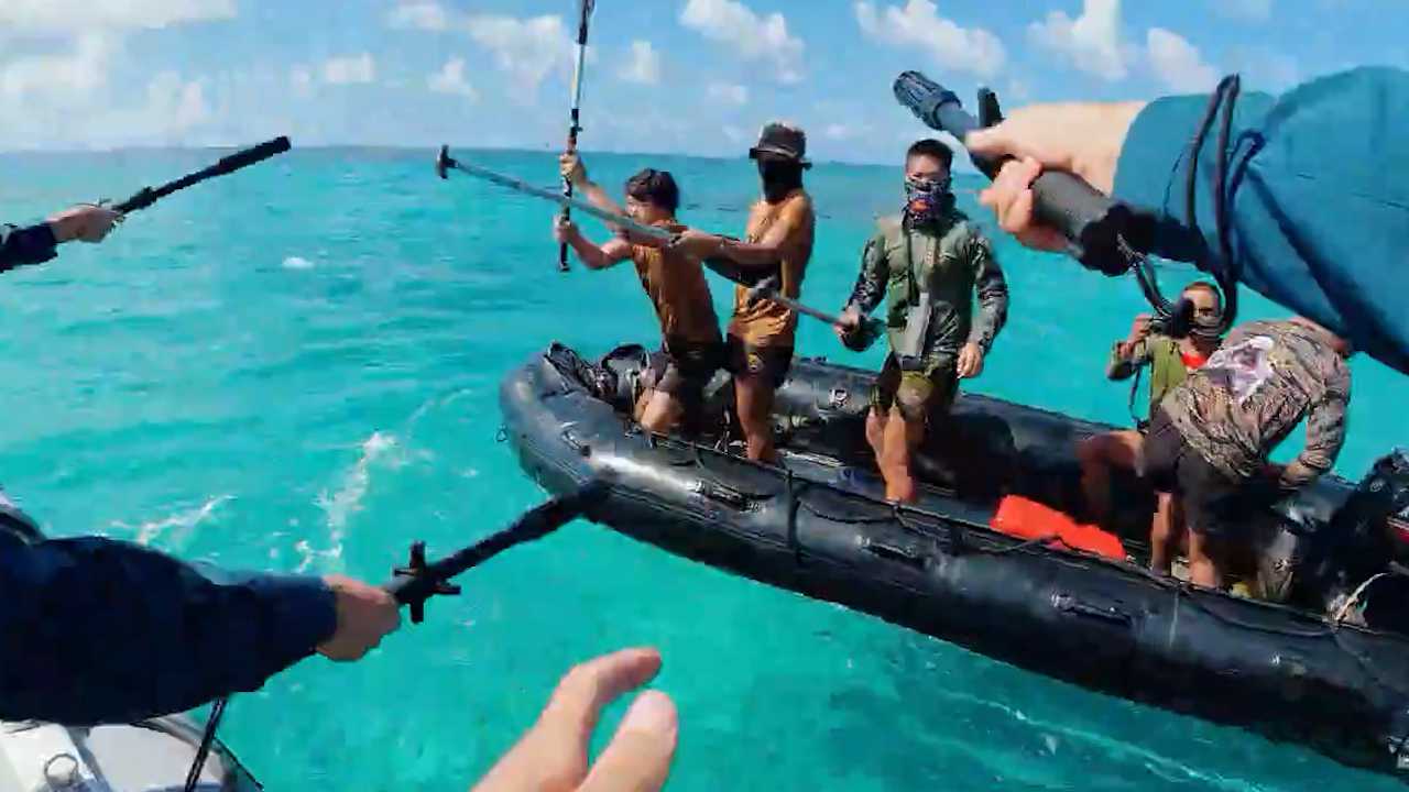 南海仁爱礁突发中非冲突 6