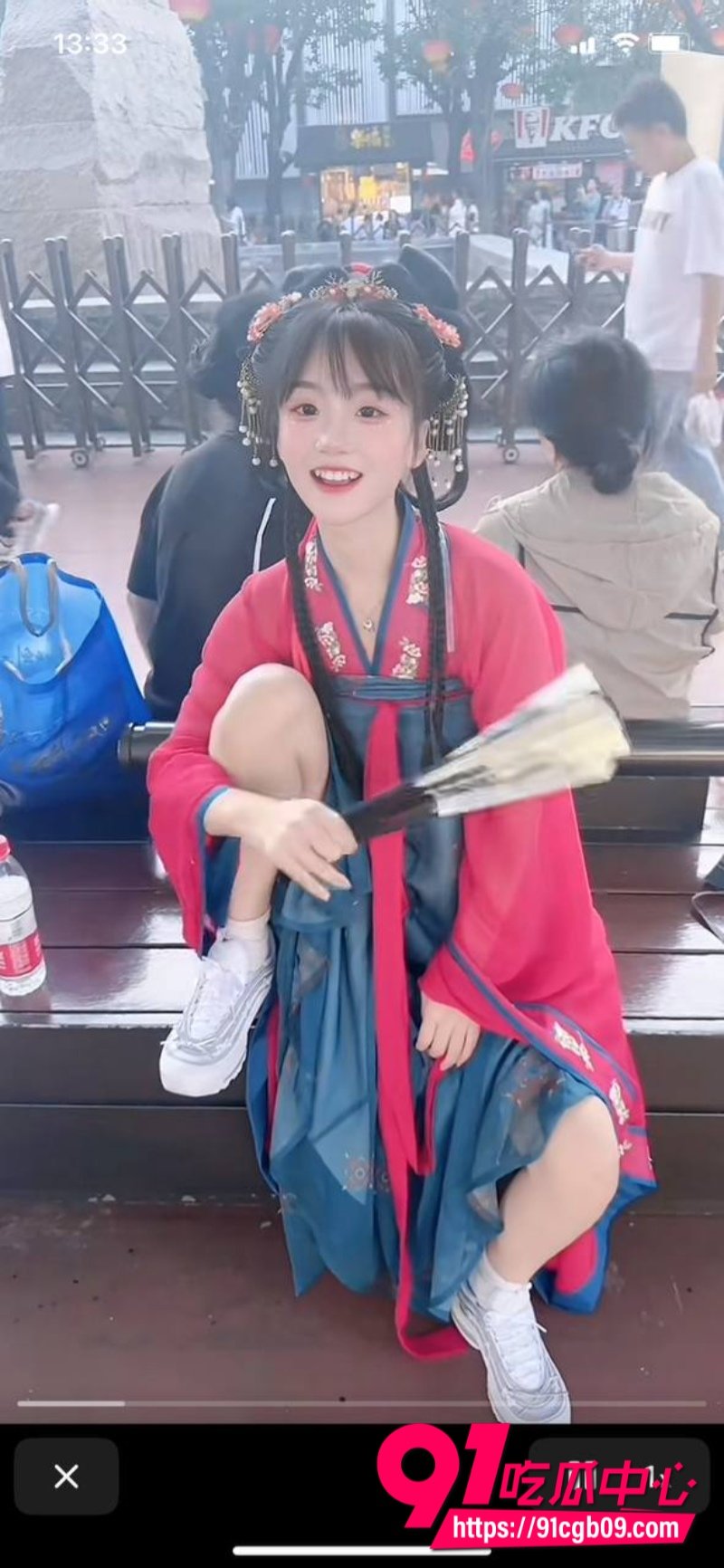 抖音眼镜反差少女 王胜利11