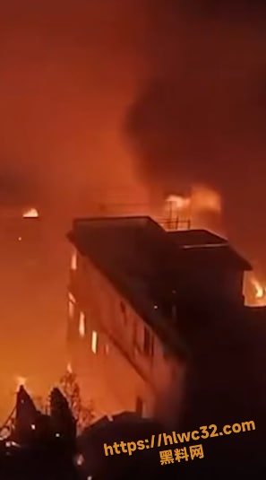 福州医科大学附属医院附近 6月9日晚突发重大火灾爆炸 大火烧两小时 目前暂未发现人员伤亡
