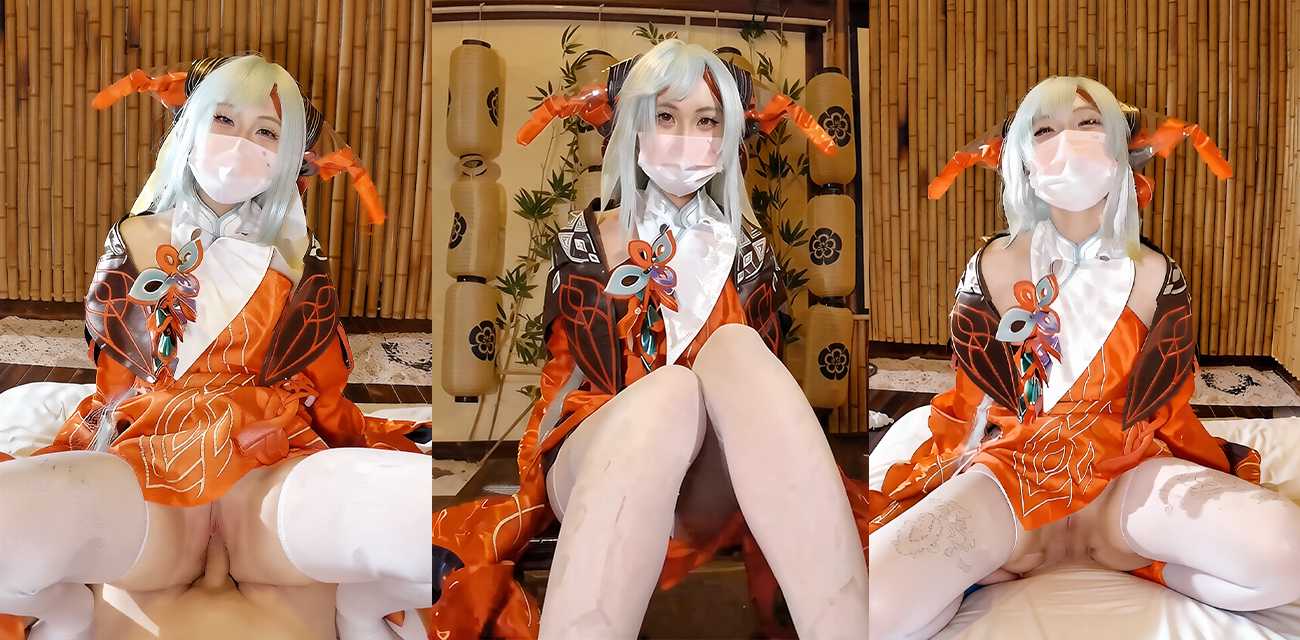 网黄萝莉 明纱柚奈 COS少司缘调戏上司 深喉撸射口爆狠操 白虎粉穴灌满浓精