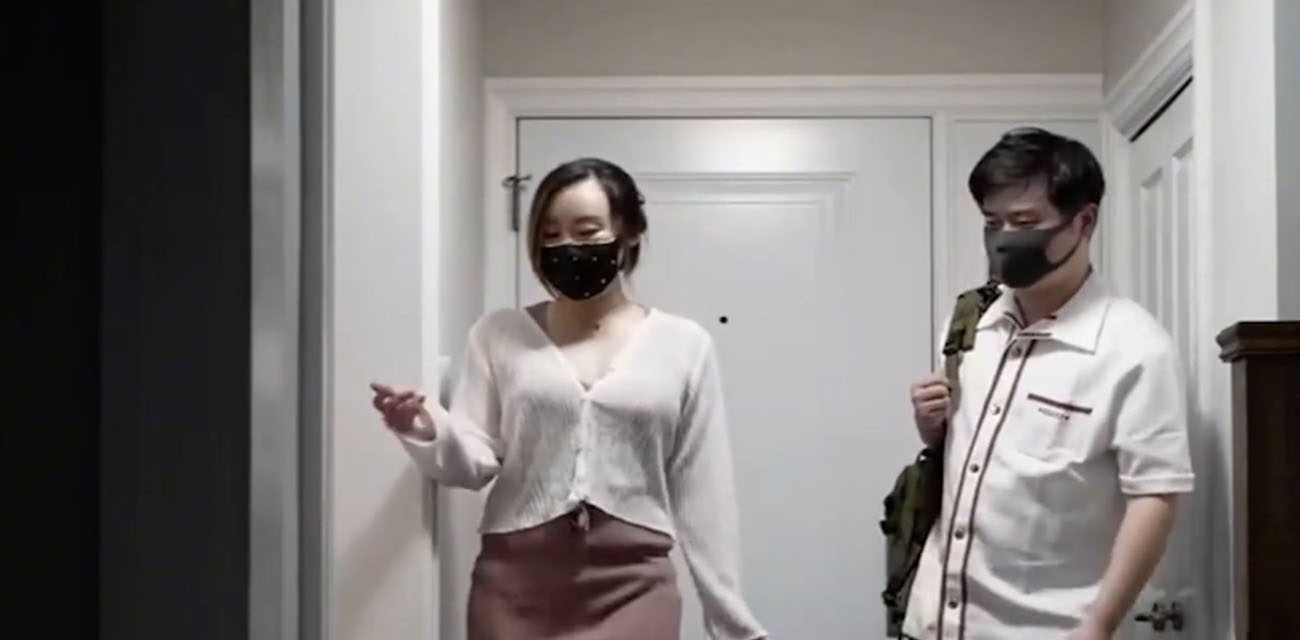 OF女网黄米菲兔高质量作品 扮成性瘾表姐用春药迷倒表弟女上位骑乘榨精