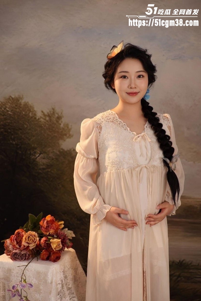 南京美少妇 不雅视频 孕期拍写真时与摄影师偷情 1