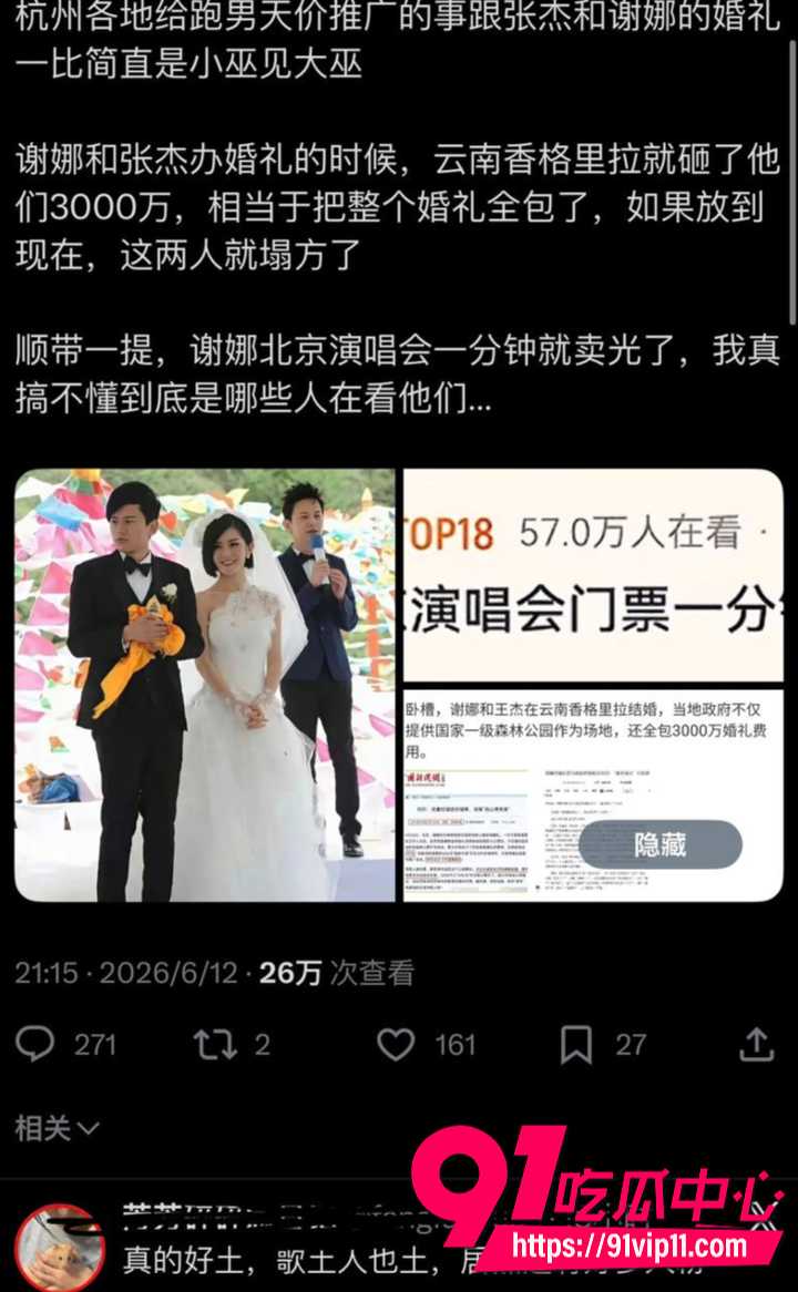 谢娜演唱会全劣迹合集7