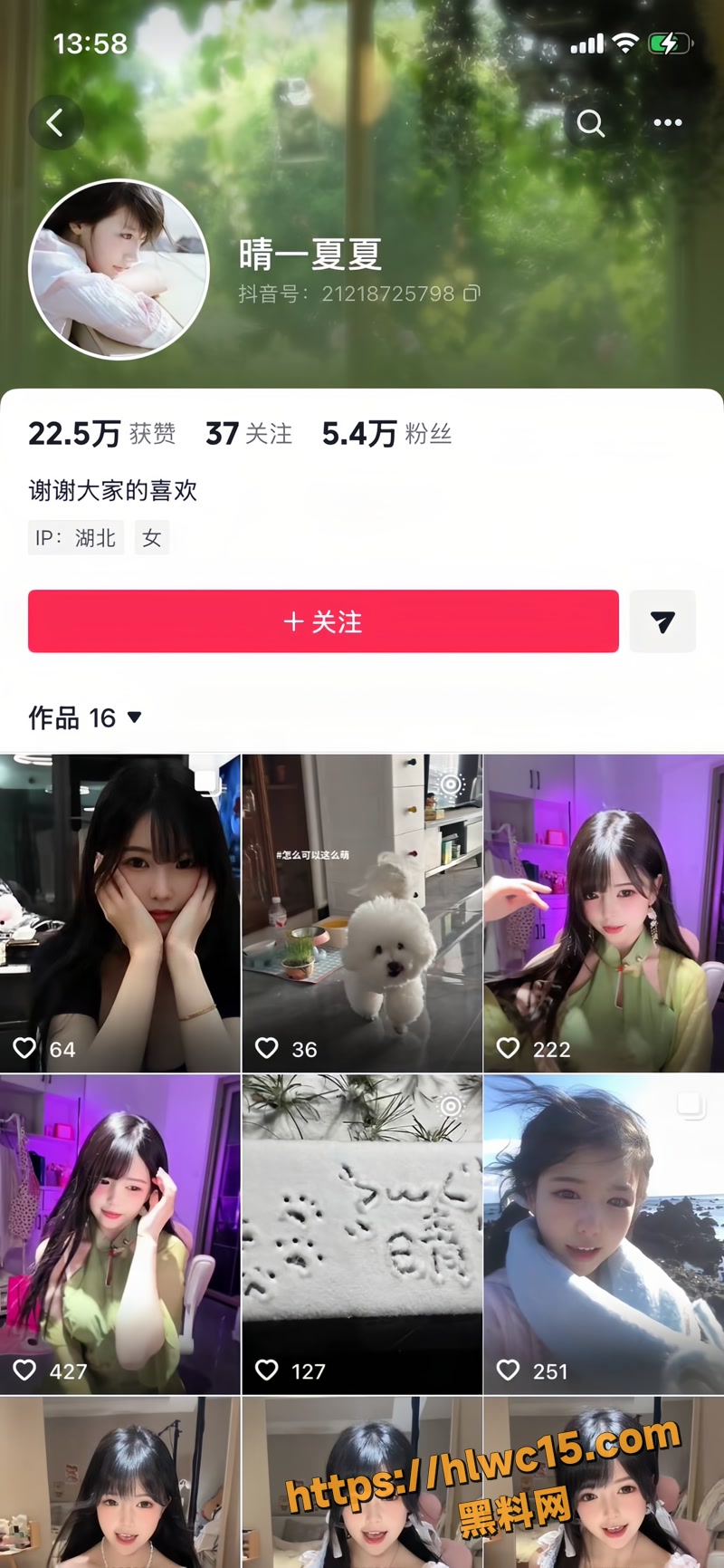 抖音网红福利姬 晴一夏夏 大尺度擦边舞蹈合集 童颜巨乳小萝莉诱人无比