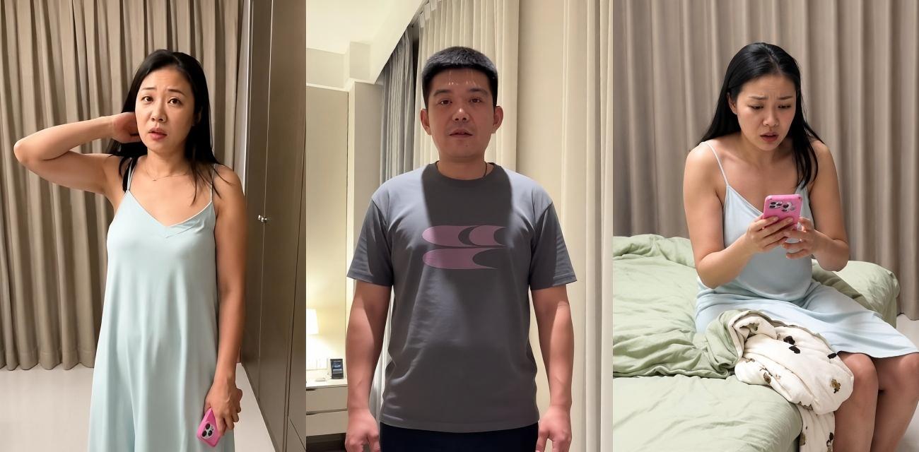 抖音博主 艮揪揪 网上曝光妻子出轨 头顶绿帽表现淡定 引发网友热议！