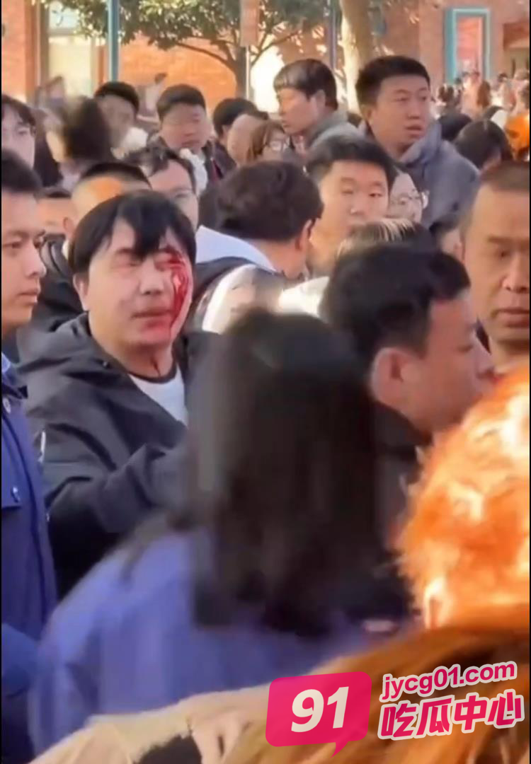 上海迪士尼又现打人事件 黄牛插队恼羞成怒一拳头破血流！ 配图6