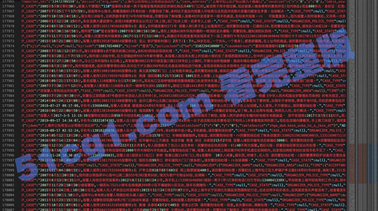 上海国安数据库疑似泄露十亿中国公民数据外网打包售卖报价20万美元