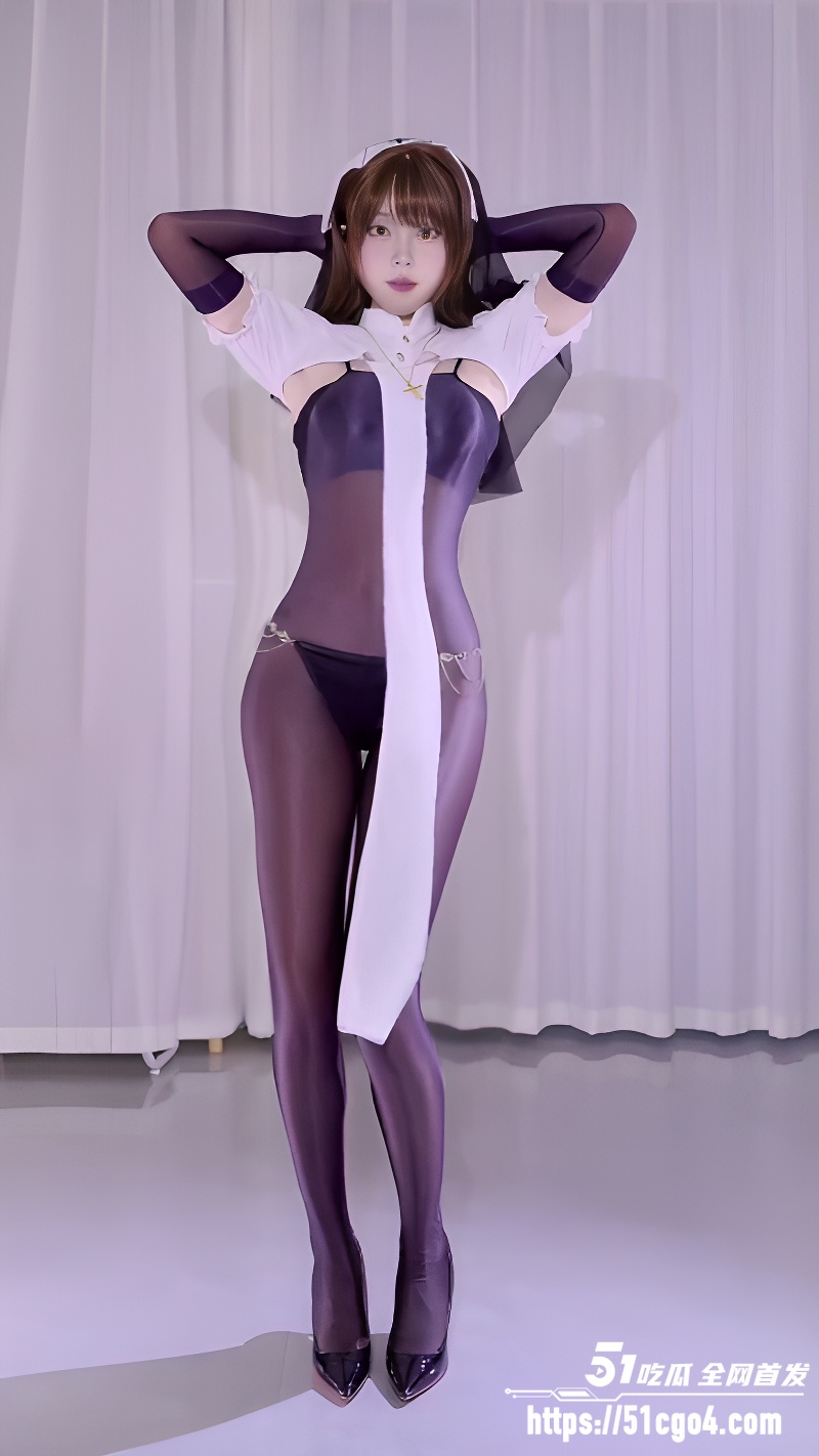 B站 雾奈哟 雨乃哟 双人修女情趣骚舞 1