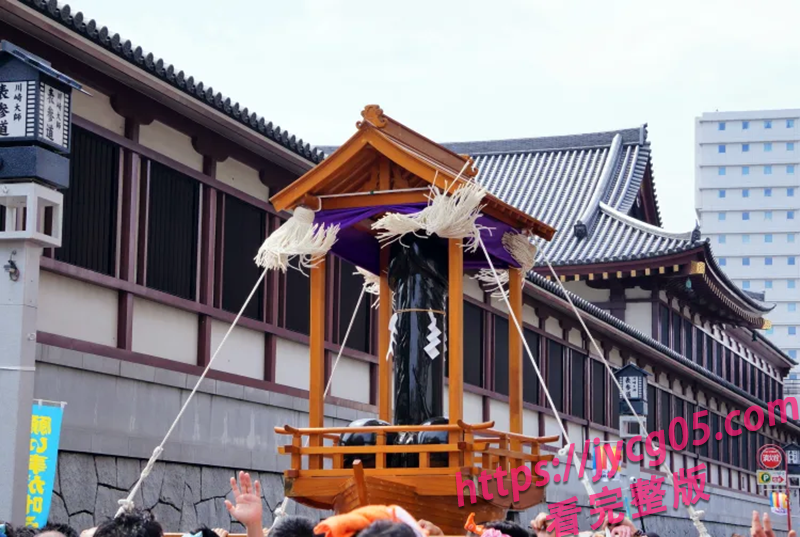 日本金原祭巨型丁丁神轿上街巡游！川崎最骚传统竟源自江户妓院？ 配图