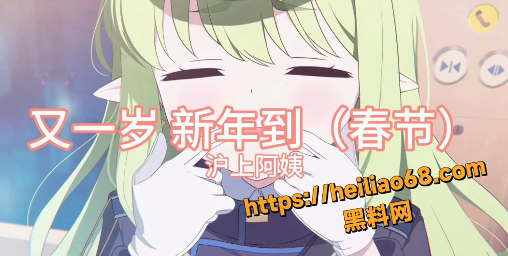 沪上阿姨 最新神曲 又一岁新年到 新年新气象 操逼不能少