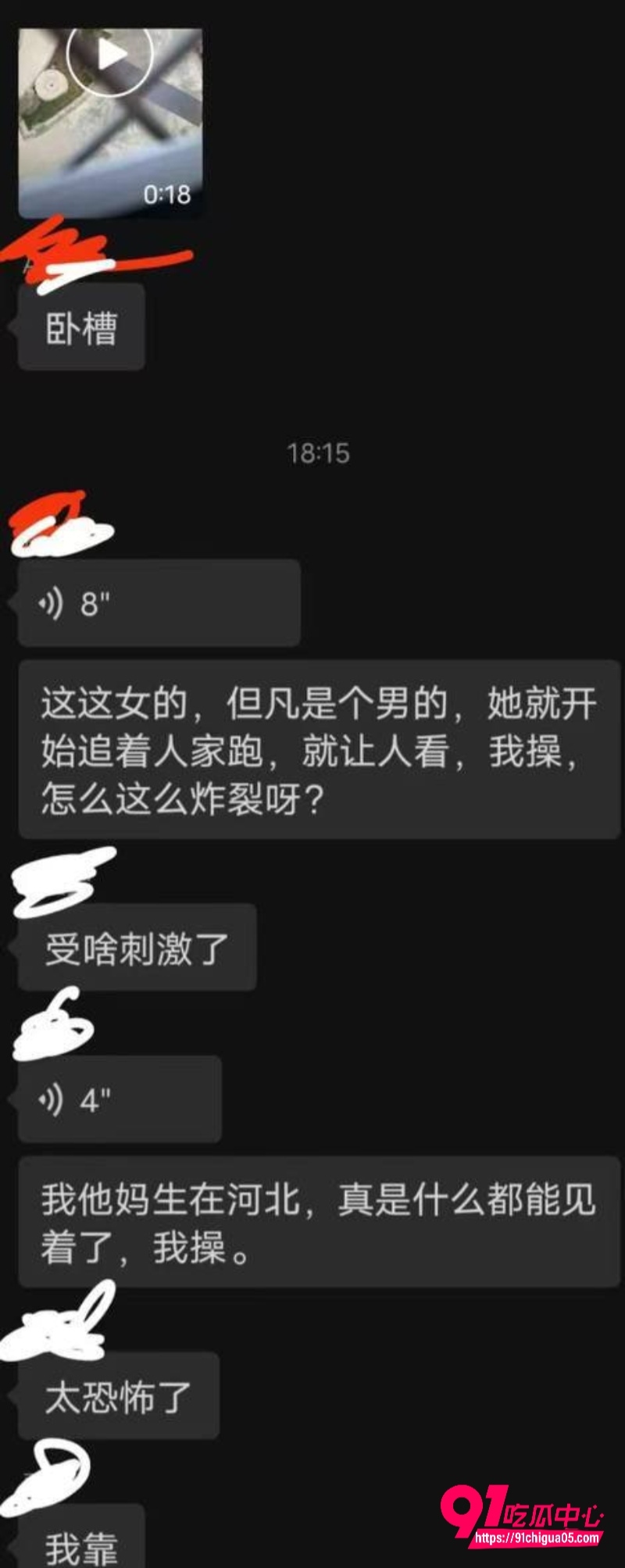 河北美院史晶晶为了挽留男友 在大街上裸奔10
