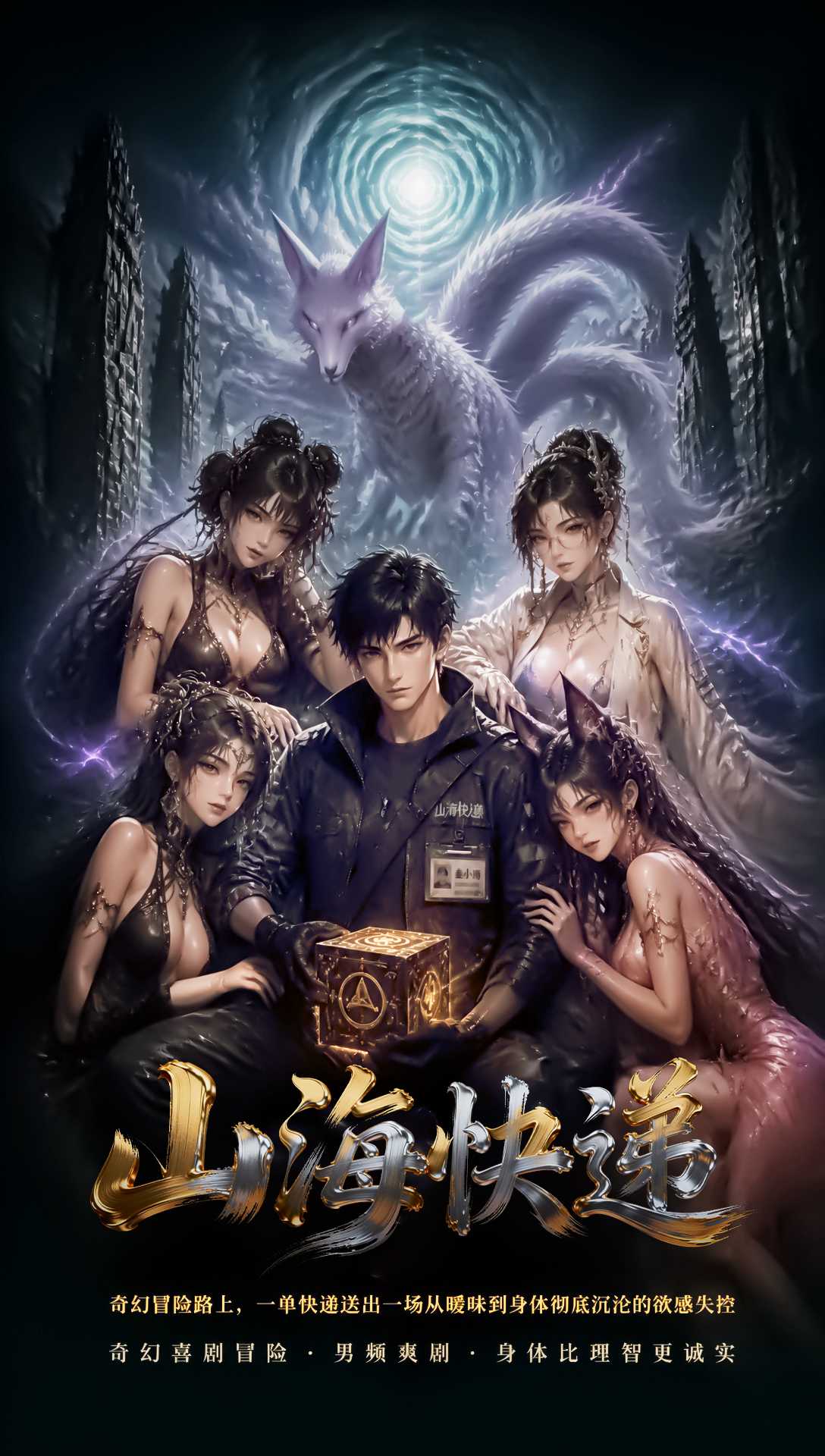 迎来奇幻喜剧冒险男频爽剧《山海快递》首播 奇幻初遇加身体发热失控