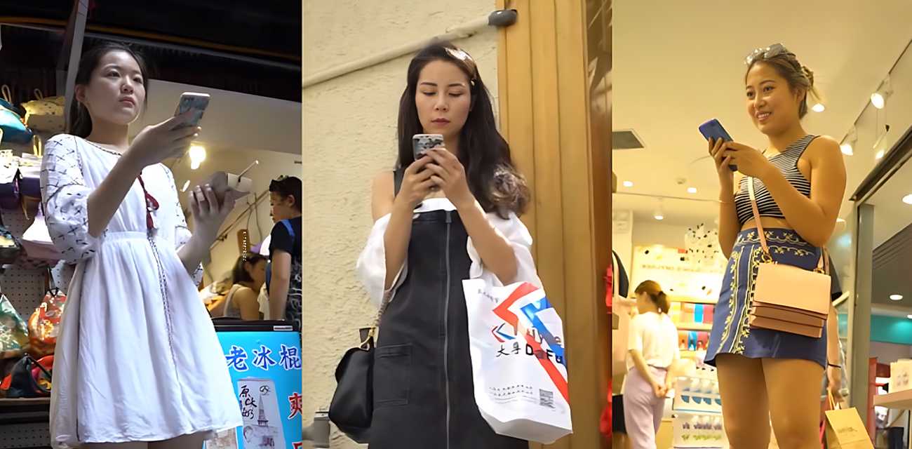 顶级偷拍大神 顶点大师 41-50集 街头户外跟拍多位辣妹 不知不觉间暴露裙下风采