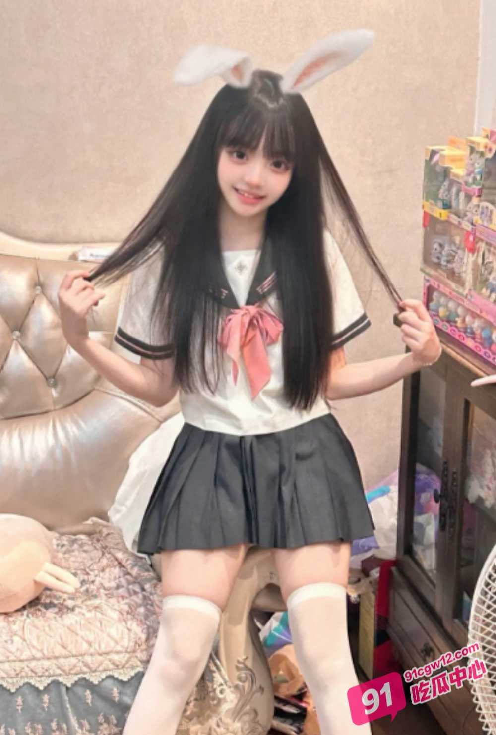 00后嫩妹专场～调教露脸JK极品嫩妹 大屌无套爆淦内射蜜穴 配图2