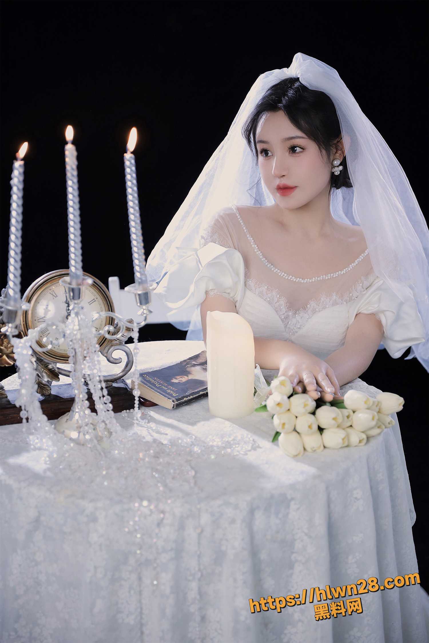 桃暖酱 婚纱色情套图 展示圣洁白嫩胴体 白丝美腿情趣挑逗 白虎骚穴开启您的视觉盛宴！ 配图