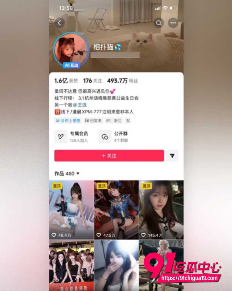 抖音500万粉丝相扑猫 1