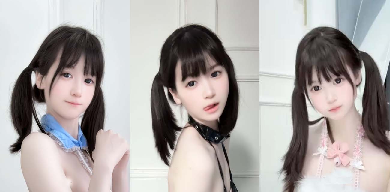 抖音顶级擦边网红萌小栖 低胸吊带紧身瑜伽裤讲解K线 美乳弯腰复盘若隐若现火爆出圈
