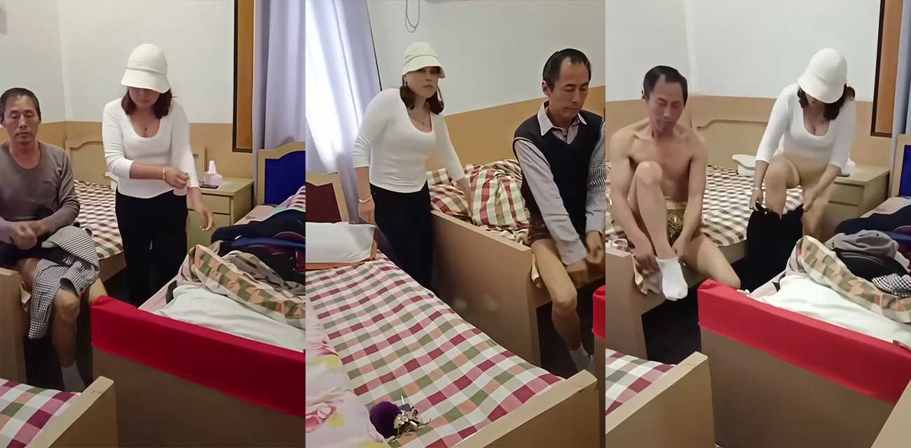 酒店刺激抓奸现场 大奶熟女脸带高潮余韵 被正宫呵斥一脸淡定 太嚣张！