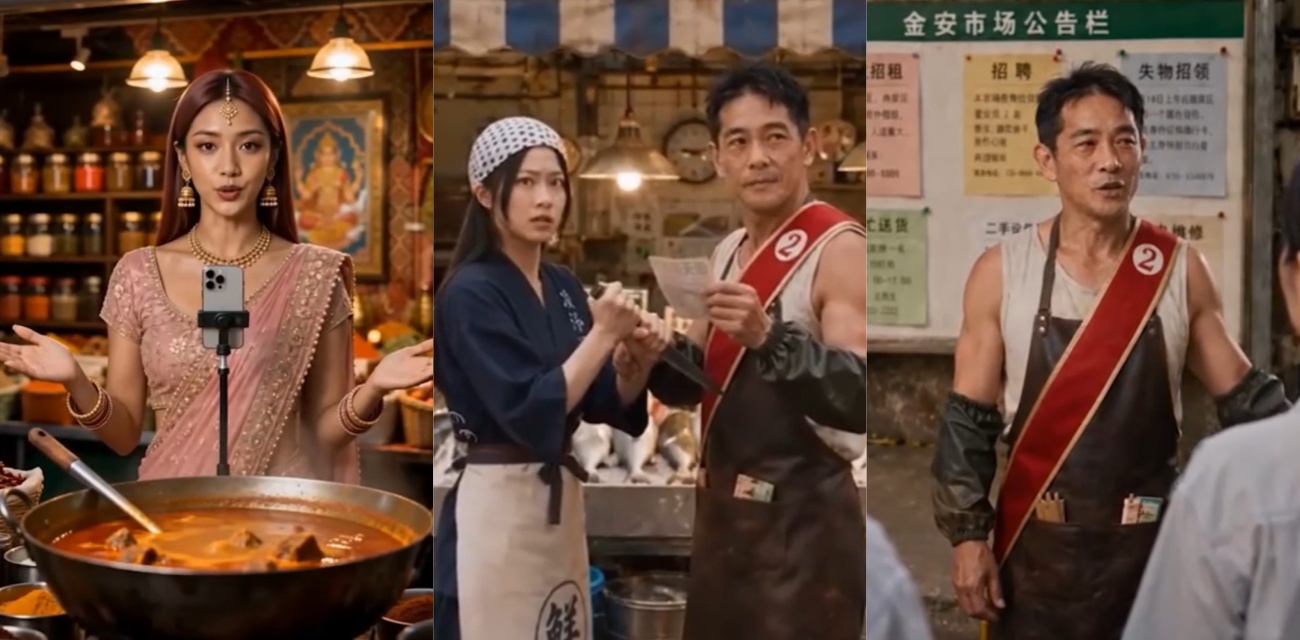 黄果AI短剧极品特务别惹卖猪肉的第5至7集 金安市场间谍风波全面爆发 星爷怒斥假新闻