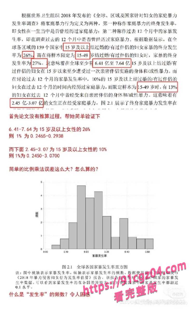 李然于心曝光杨景媛论文造假2素材水印版