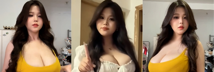 抖音博主 菜菜大王 付费定制 巨乳深V被各种揉弄 蜜桃肥臀高翘抖动