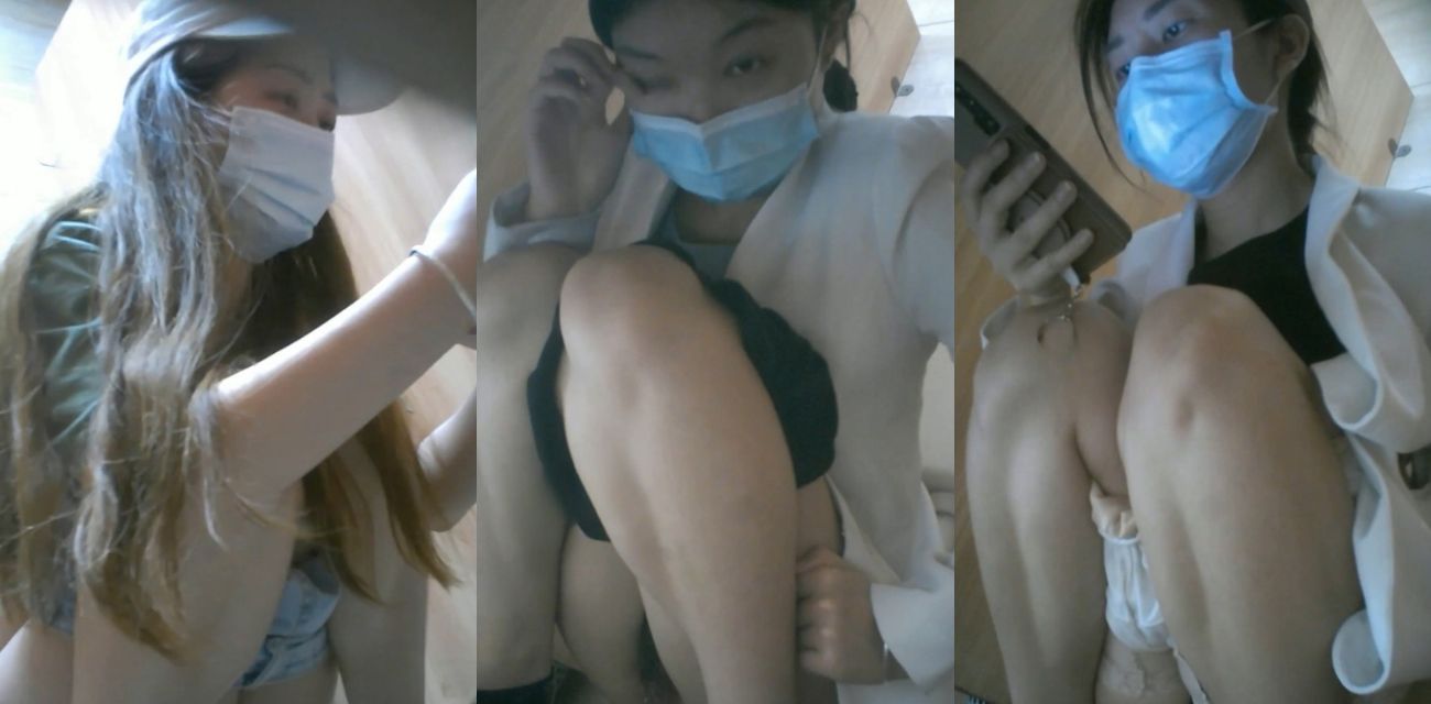 厕拍大神潜入购物中心女厕 全景偷拍多位美女职员极品鲍鱼