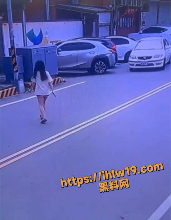 台湾版的缅北绑架案，监控实录光天化日下一妙龄女子大马路上直接被人绑架掳走！