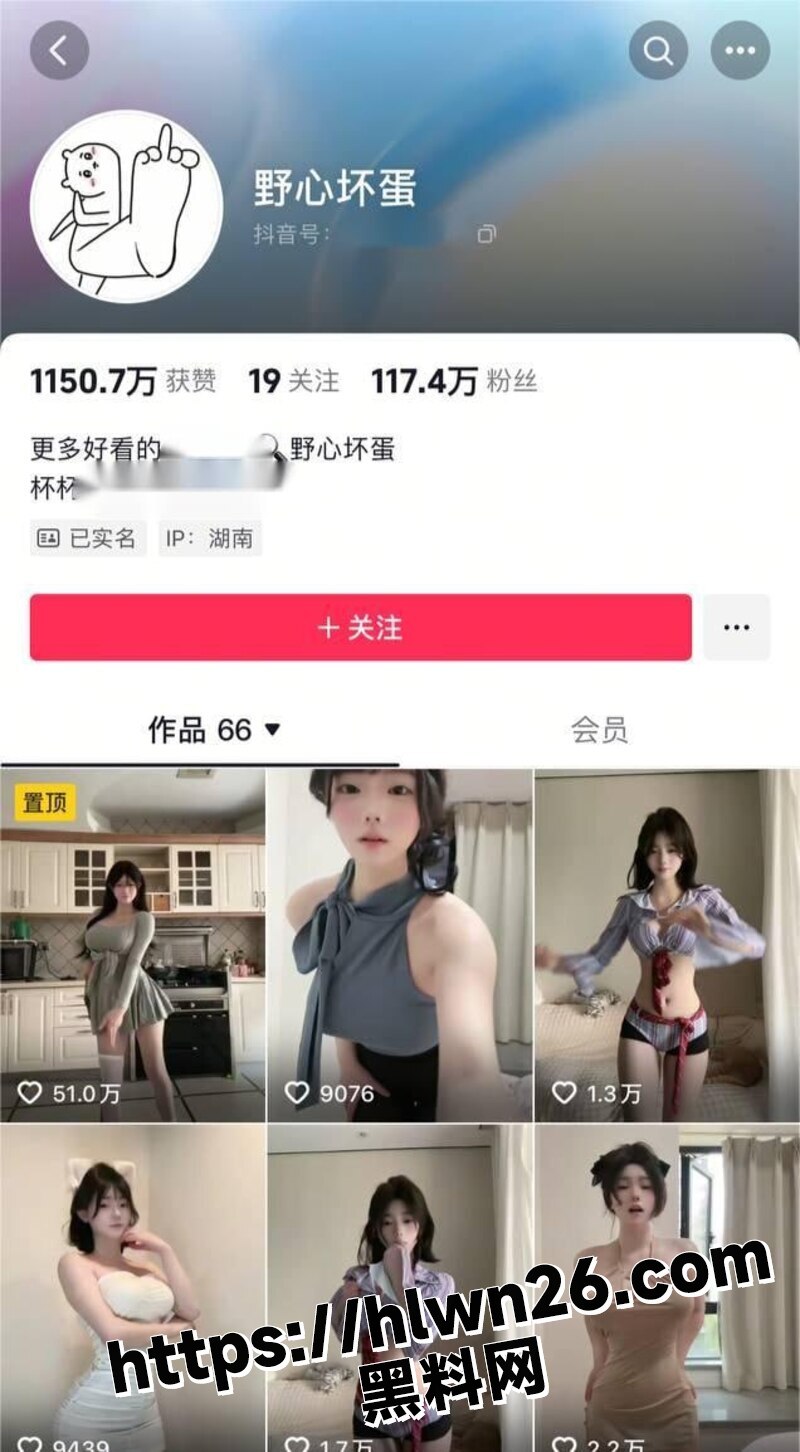 抖音百万女网红 野心坏蛋 大尺度私密福利合集 巨乳浑圆翘臀 激情热舞诱惑十足
