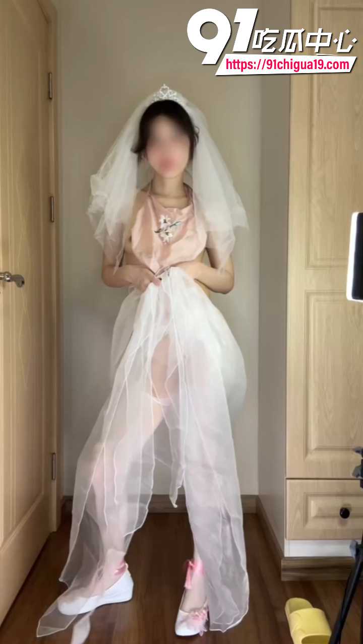 新娘桔梗默默酱白丝花嫁礼服自玩2