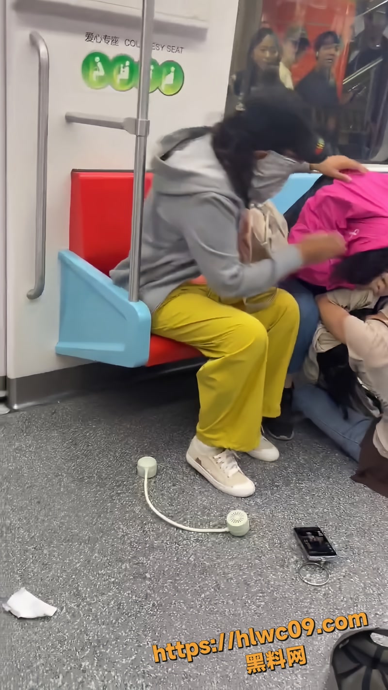 地铁车厢里老仙女怒怼小仙女 俩人当场撕破脸互骂互推 现场视频流出场面失控