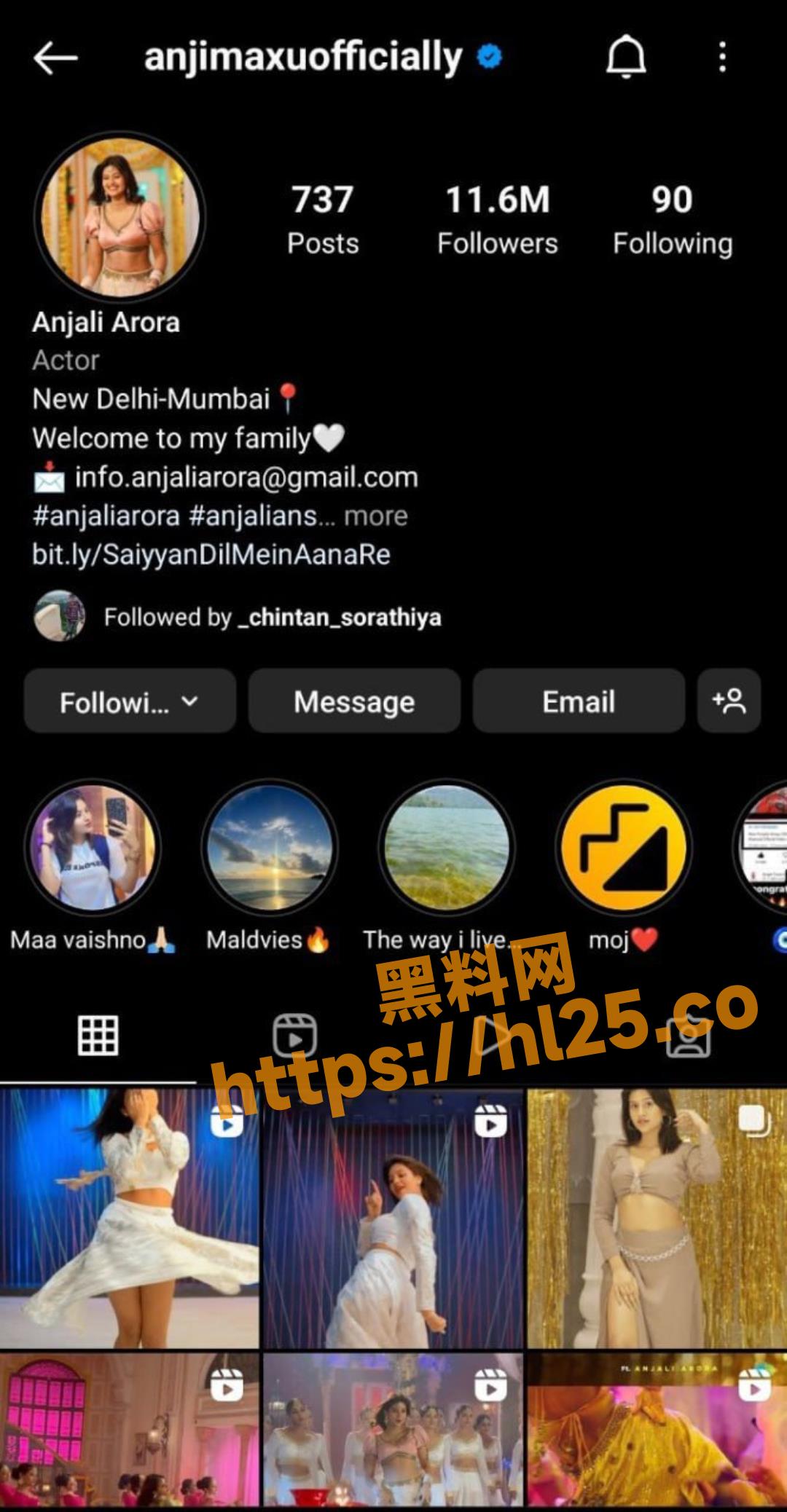 印度千万级别网红Anjali Arora 与男友的性爱视频惨遭泄密