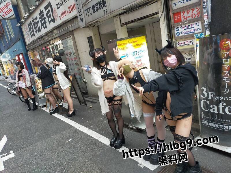 日本街头不良少女站街超吸睛 颜值身材让人心动 听说价格还特别亲民