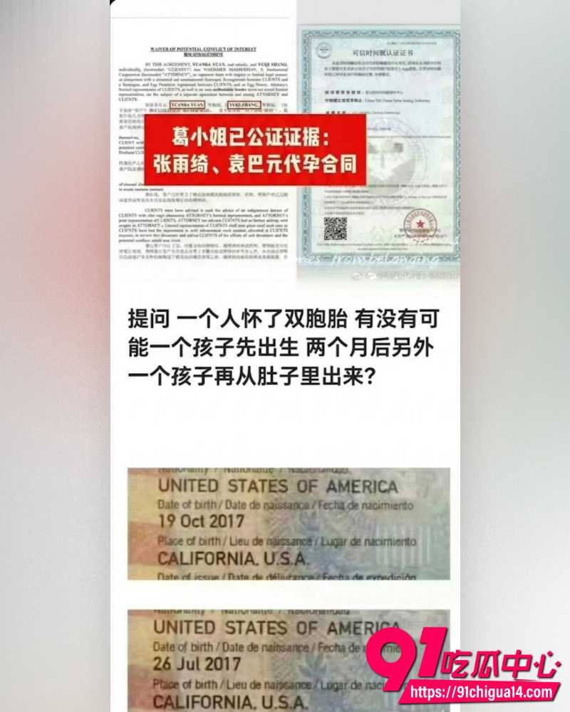 张雨绮代孕事件 10