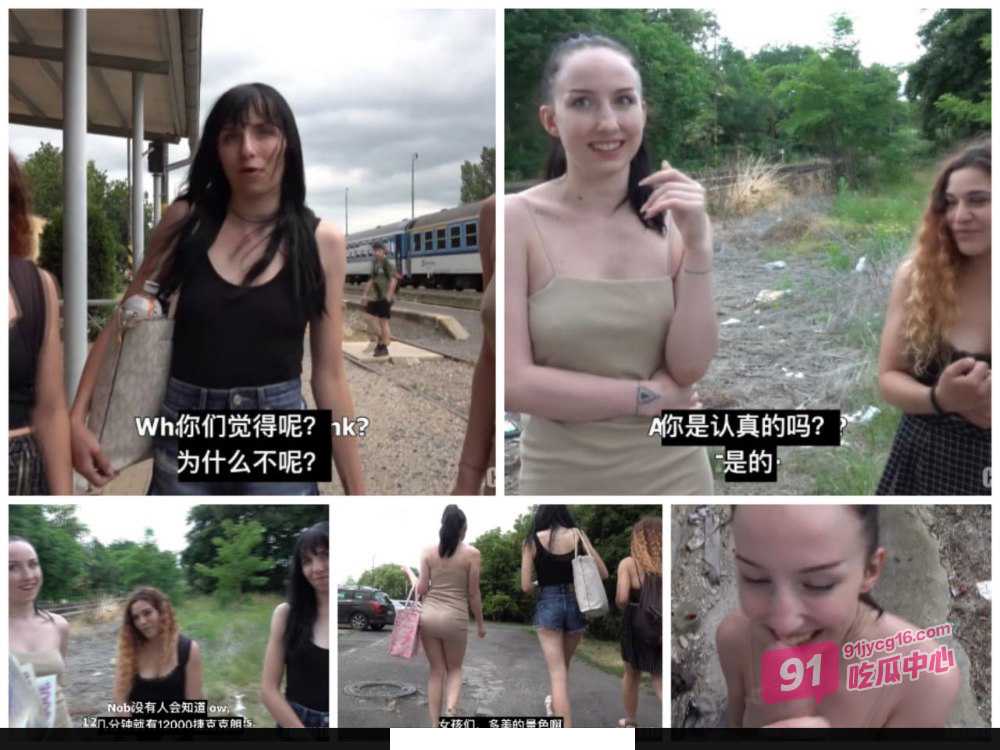 捷克街头搭讪系列 列车偶遇饥渴乘务员 在厕所和她大胆做爱！