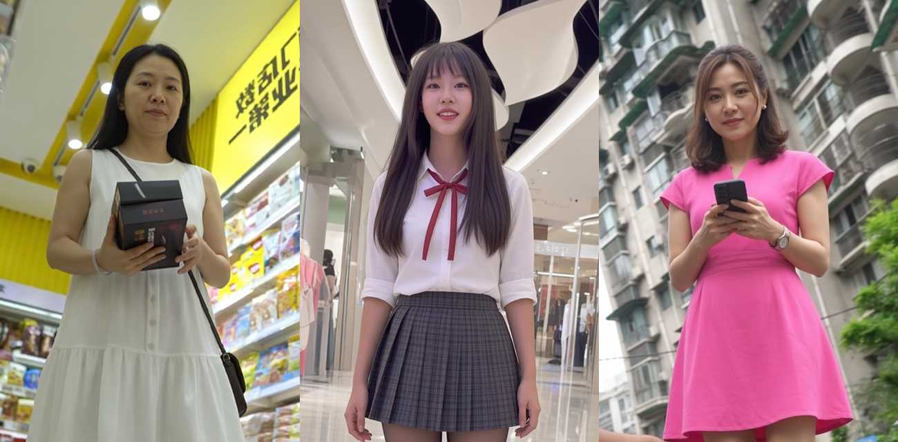 顶点大师 街拍抄底多位美女 熟女辣妹裙底一览无余 近距离特写骚内肥臀美景