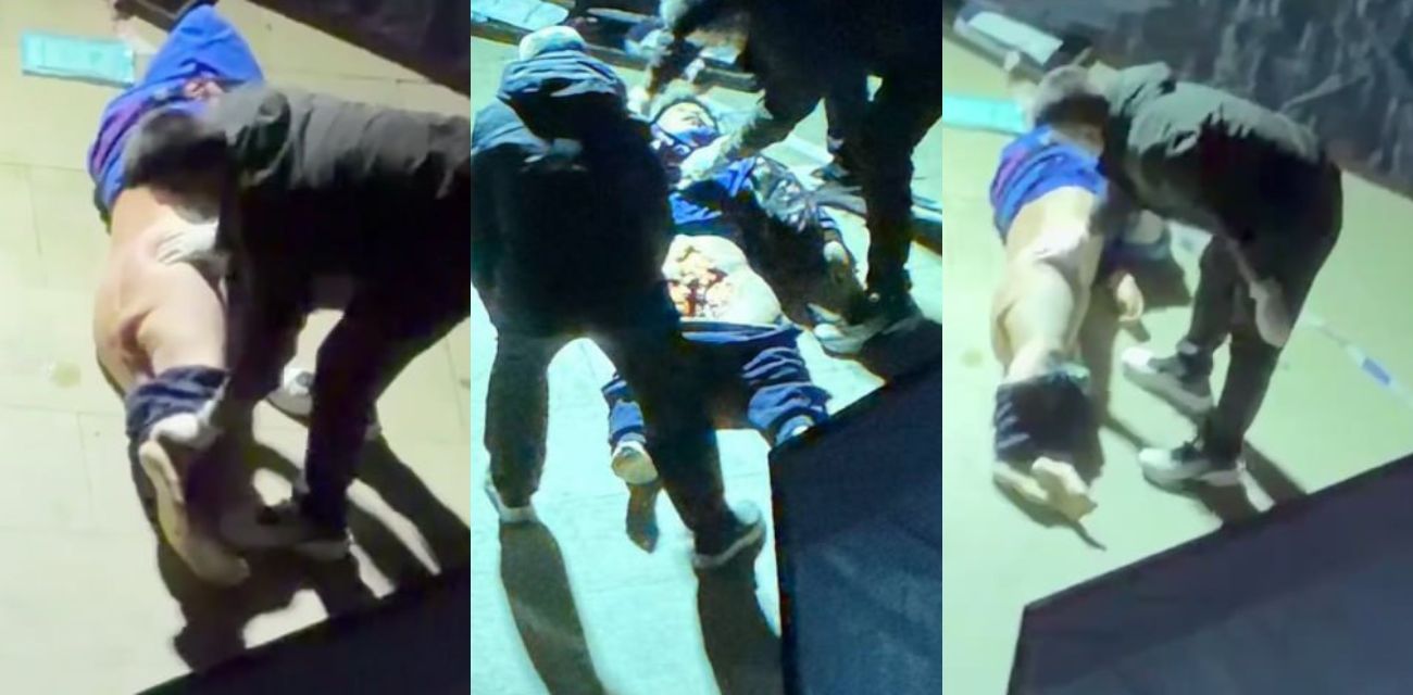 男子偷人被抓当场割鸡 男子下体被割成血窟窿 鸡吧蛋蛋全没了 现场视频曝光!