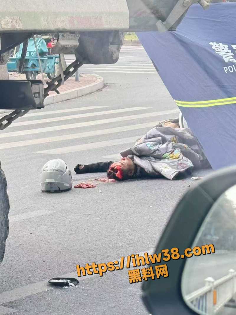 车祸现场视频流出 人脑子都给碾出来了 大货车这下已然成为了罪魁祸首！