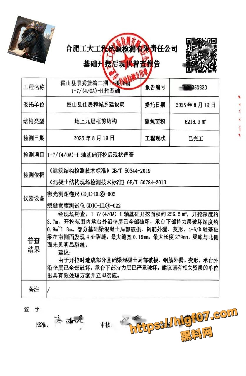 安徽霍山业主私挖约300平方米地下室 酿9层楼危房惨剧 32户居民命悬一线谁来救？