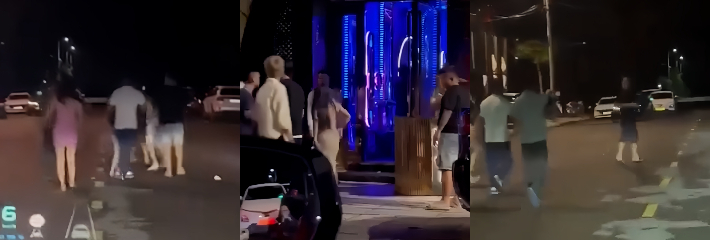 越南6名醉酒美女硬塞4座出租车被拒 当场群殴司机扯头发踹人场面失控