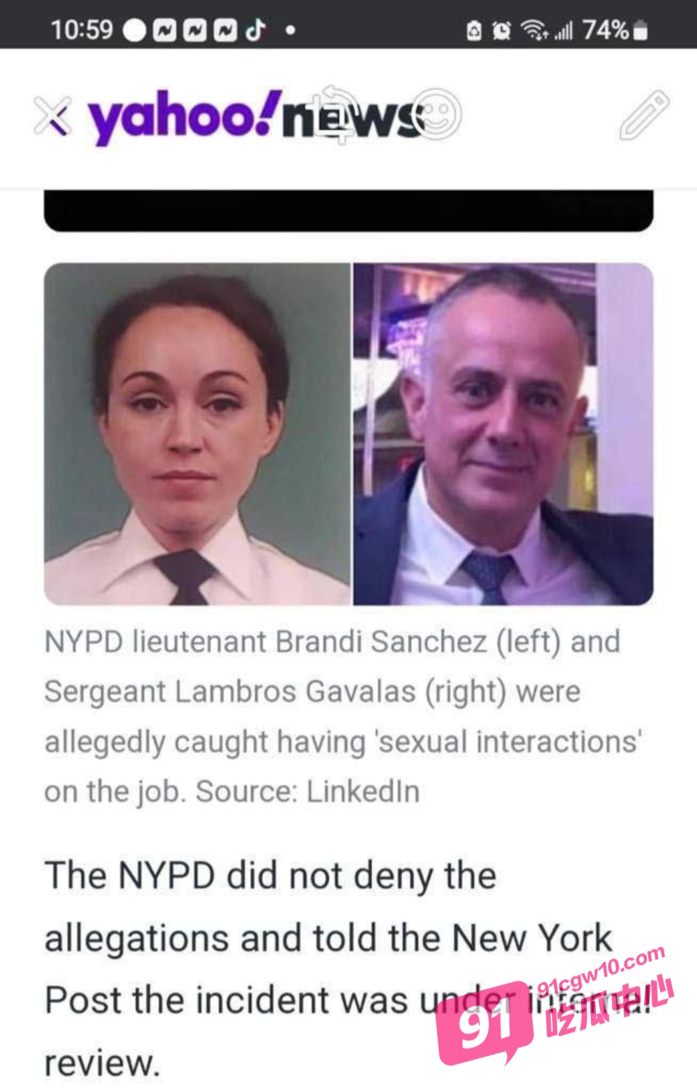 FBI不止会打枪更会打炮！纽约警察局内女警员和上司办公司打炮偷拍视频流出！ 配图2