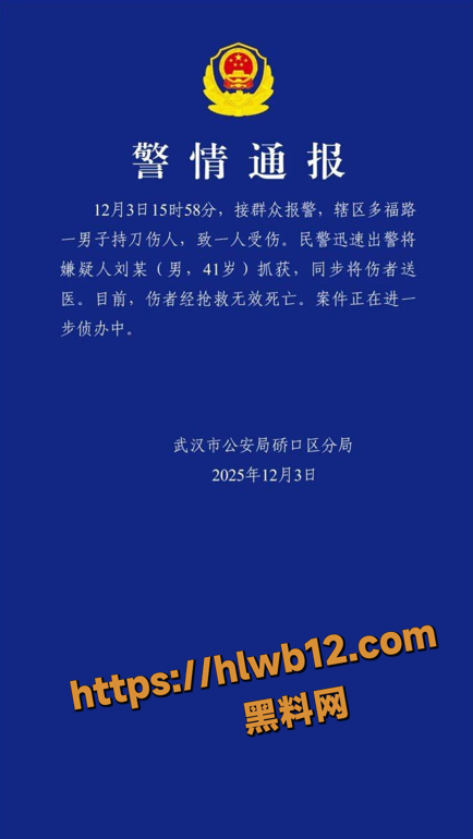抖音热议 武汉汉正街男子精神失控 暴走抡椅锤老太 持刀狂砍街边路人 现场完整版视频流出！