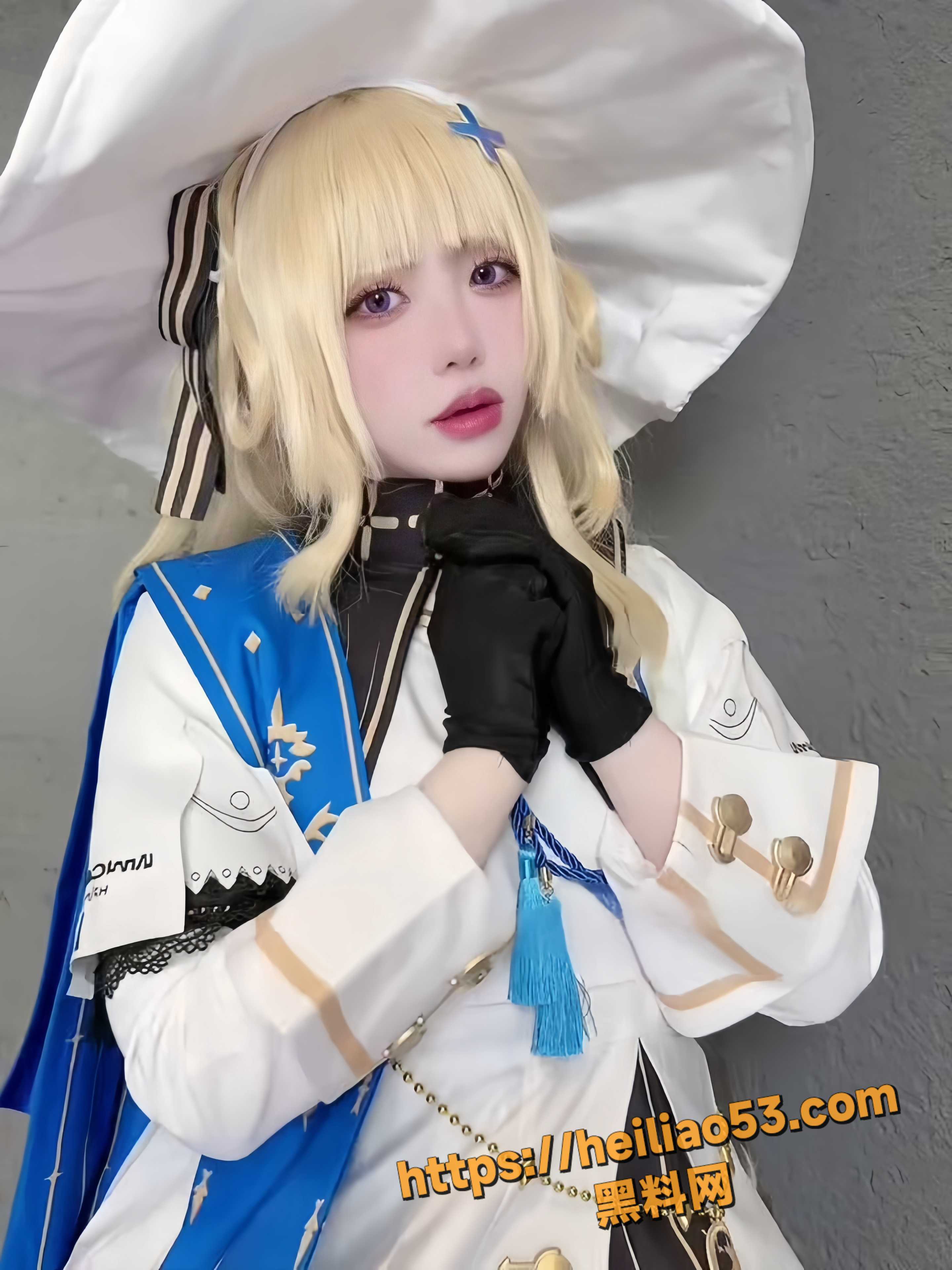 极品福利姬 Rizuna 化身鸣潮白丝女神菲比 擦边挑逗诱惑满分！