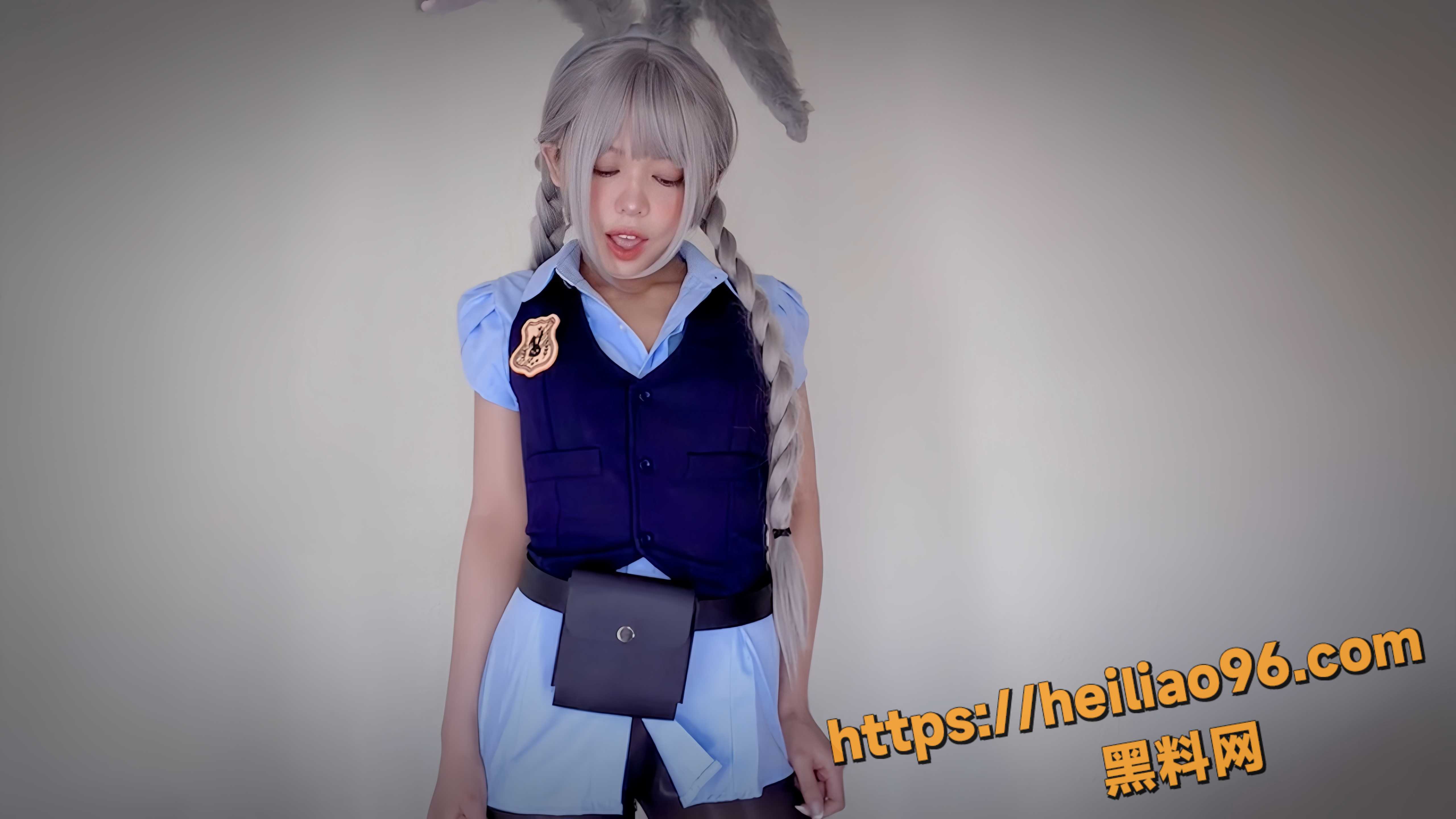 推特童颜博主 Kittyxkum cos疯狂动物城 精油足交开档黑丝肉棒中出